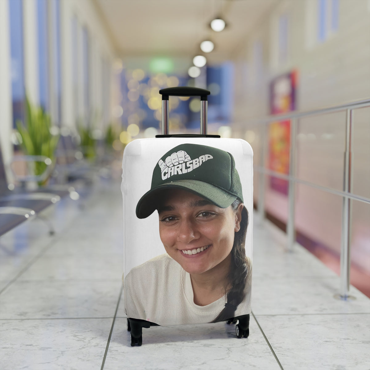Funny Personalized Luggage Cover