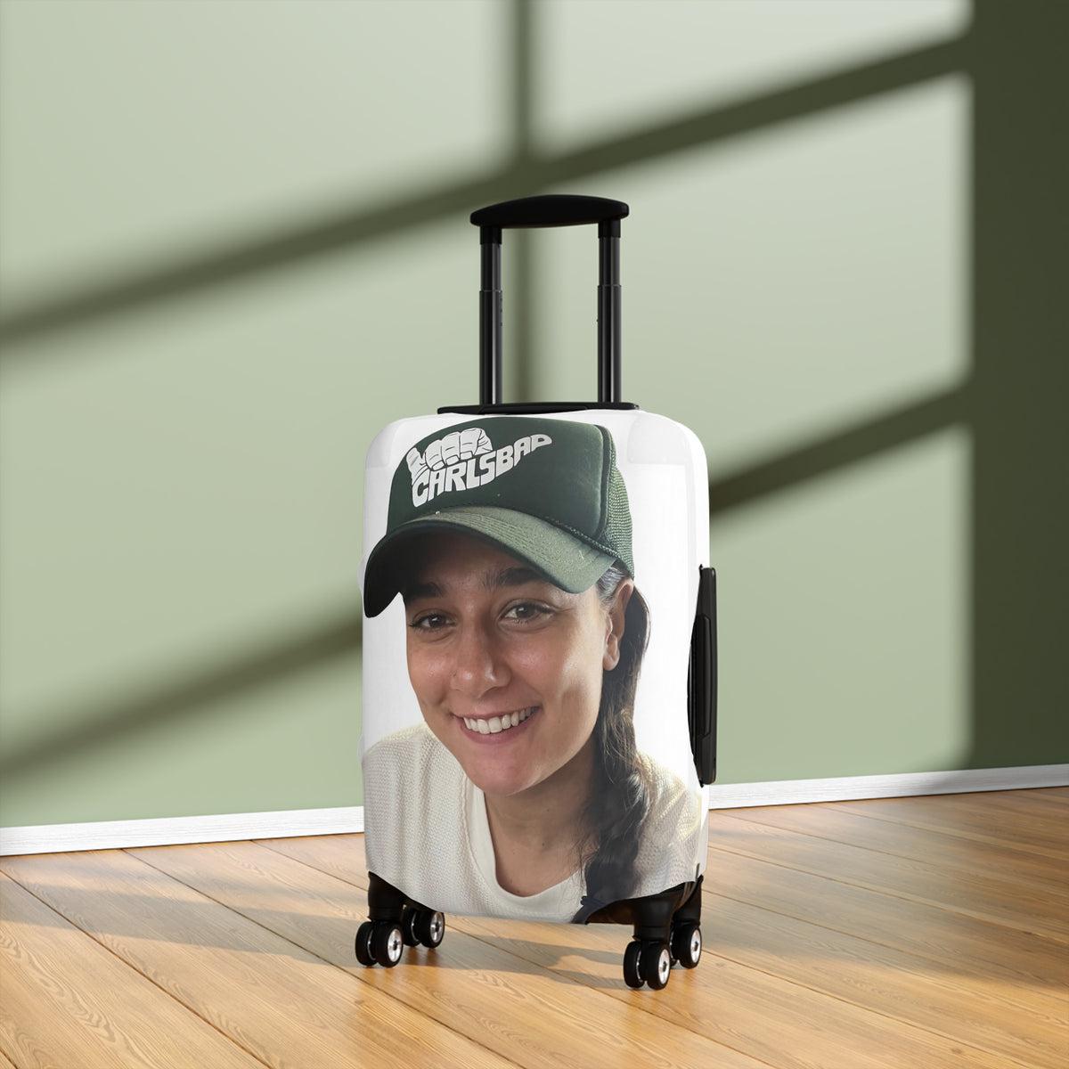 Funny Personalized Luggage Cover