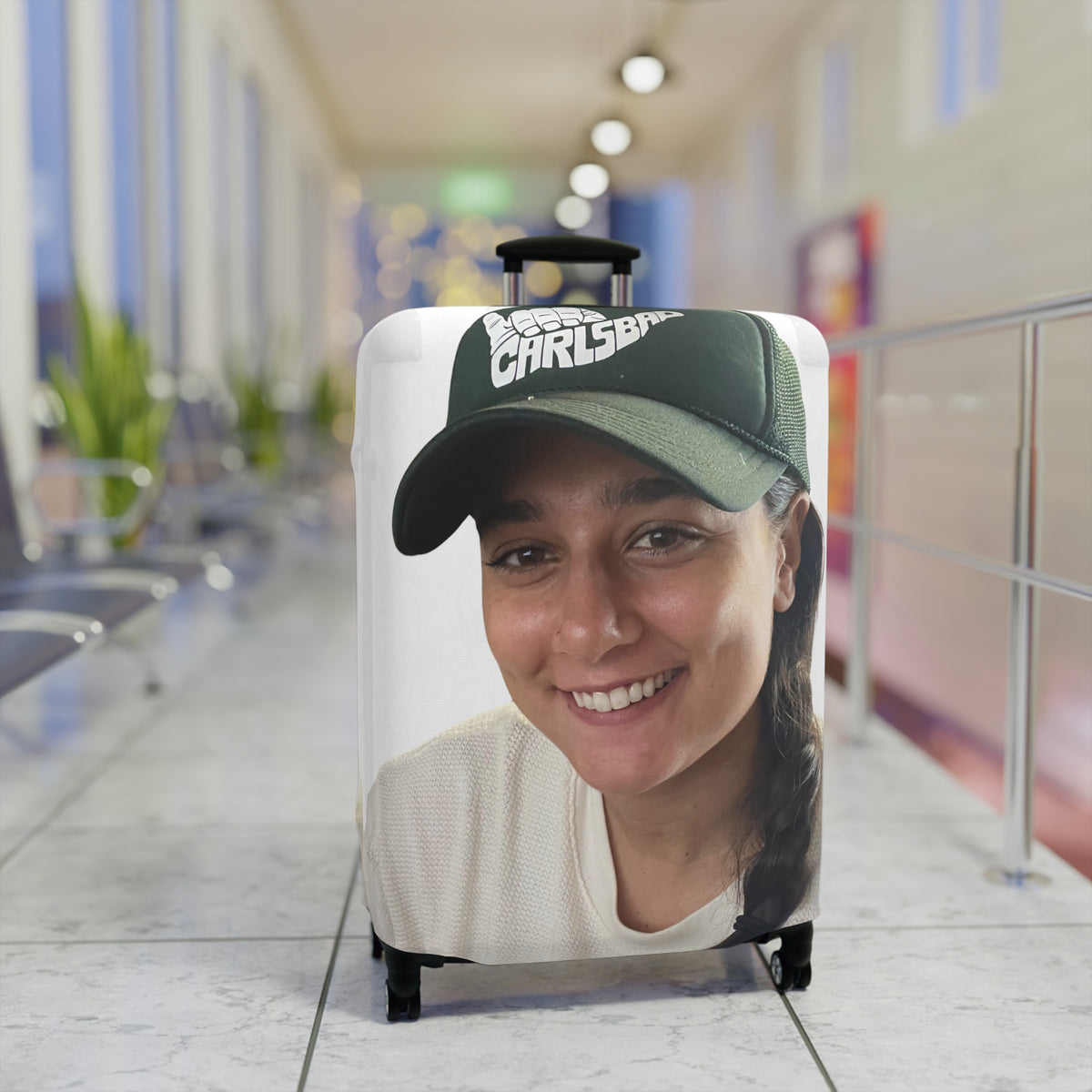 Funny Personalized Luggage Cover